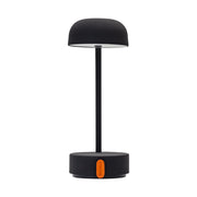 Illuminate your space with the Fokus Anthracite LED table lamp by Kooduu, featuring minimalist design and practical functionality.
