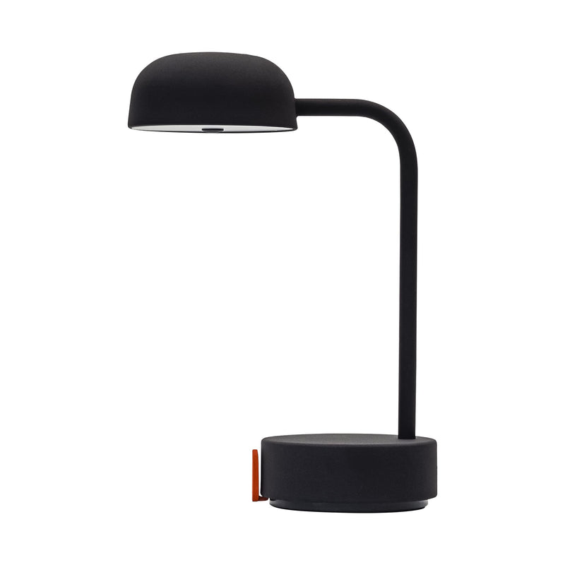 Kooduu Fokus Anthracite LED lamp: A stylish bedside or task lamp with warm, adjustable light for a cozy Canadian home.