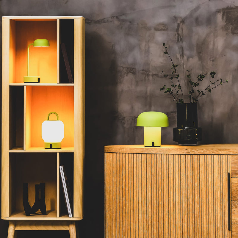 Elegant and versatile LED table lamp by Kooduu, Fokus blends timeless design and efficient lighting for modern decor.