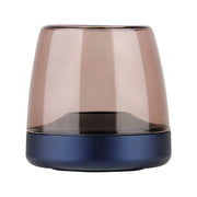 Glow 10 candle holder in Cobalt Blue: durable and elegant design with 100+ hours of safe LED candlelight for modern homes.