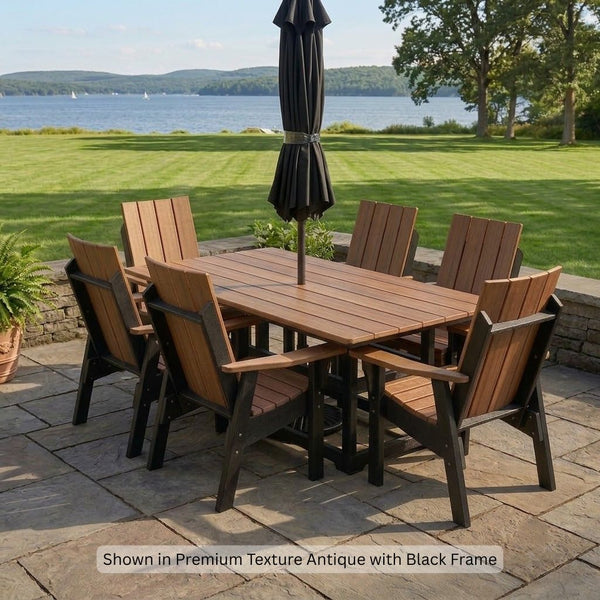 Krahn 40" x 72" Dining Table with 6 Chairs
