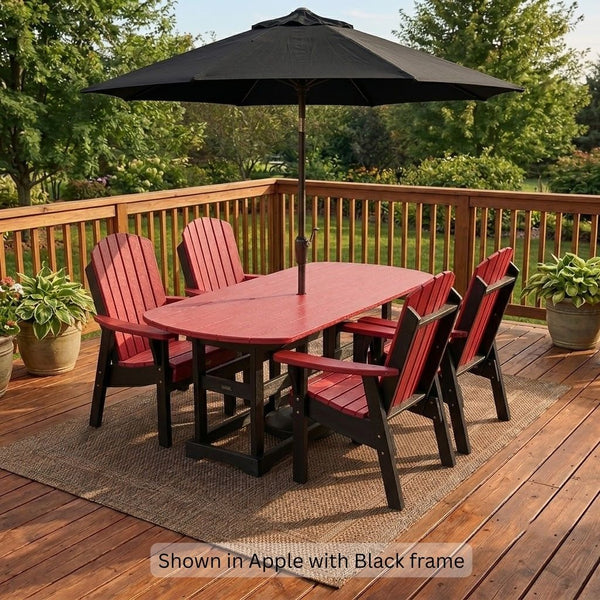Krahn 34" x 72" Dining Table with 4 Chairs
