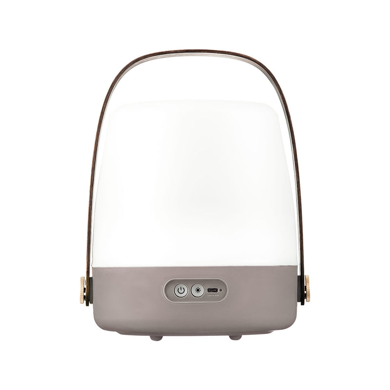 Lite-up portable lamp: rechargeable LED light with a cozy Nordic design, perfect for living rooms, patios, and travel.