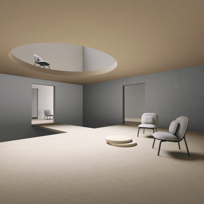 Tasca Lounge Chair & Ottoman<br> Standard Fabric<br> Indoor Use