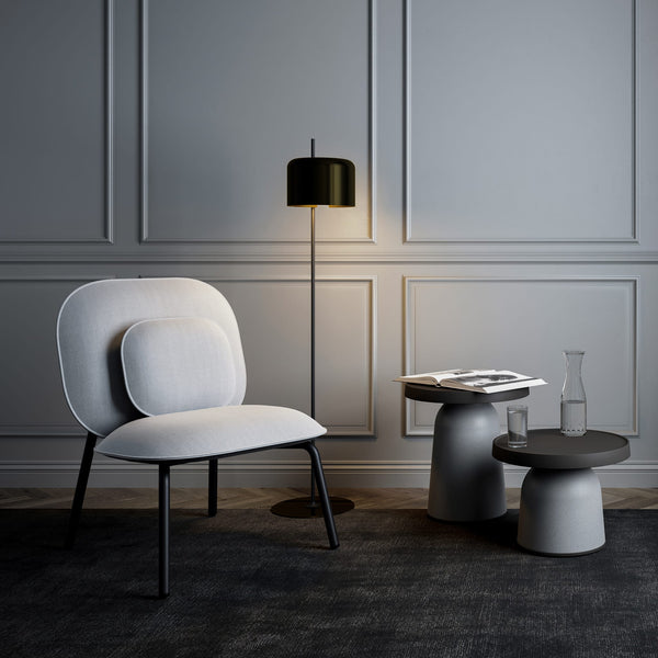 Tasca Lounge Chair & Ottoman<br> Gabriel Fabric<br> Indoor Use