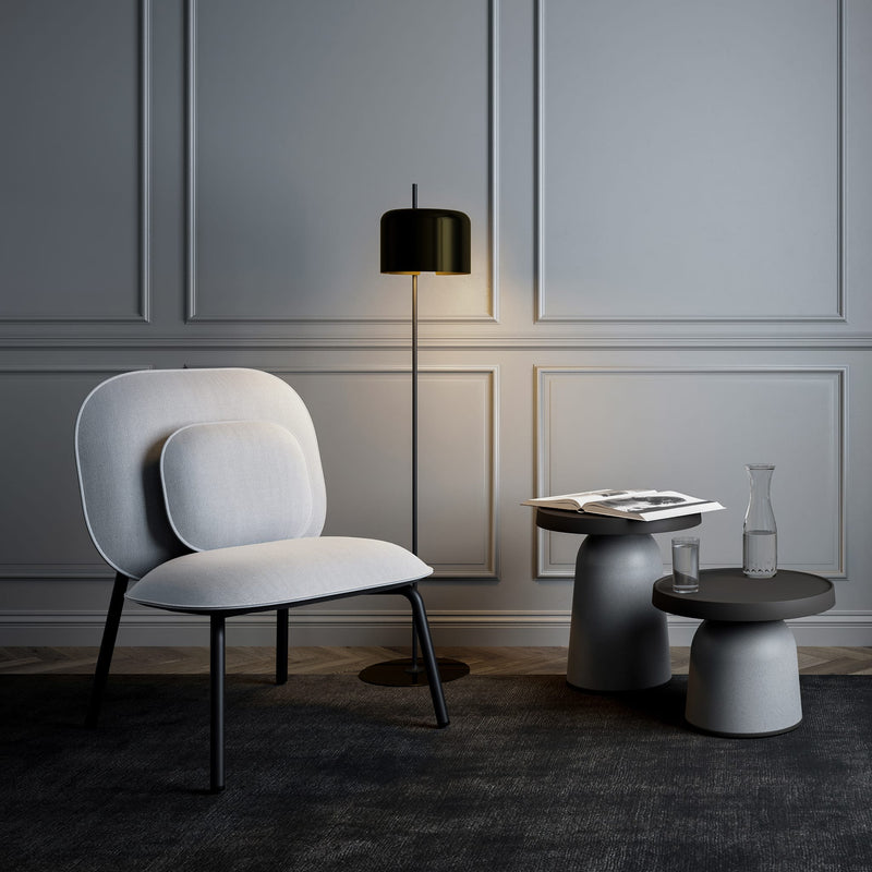 Tasca Lounge Chair & Ottoman<br> Standard Fabric<br> Indoor Use