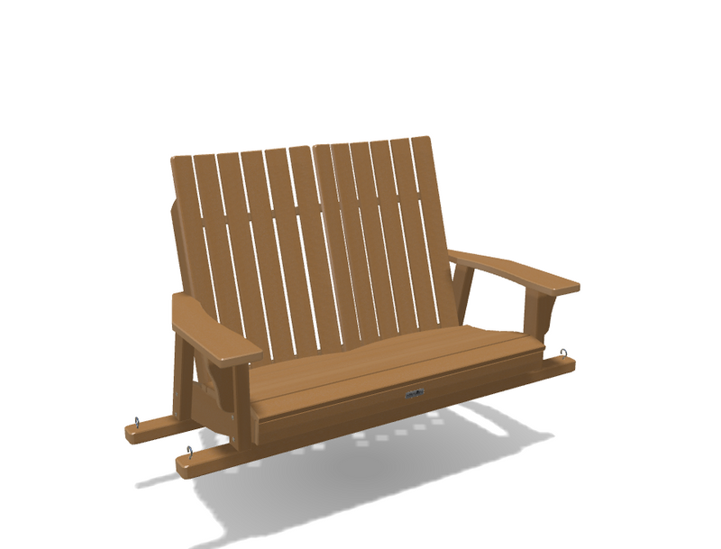 Krahn Love Seat Porch Swing - Square