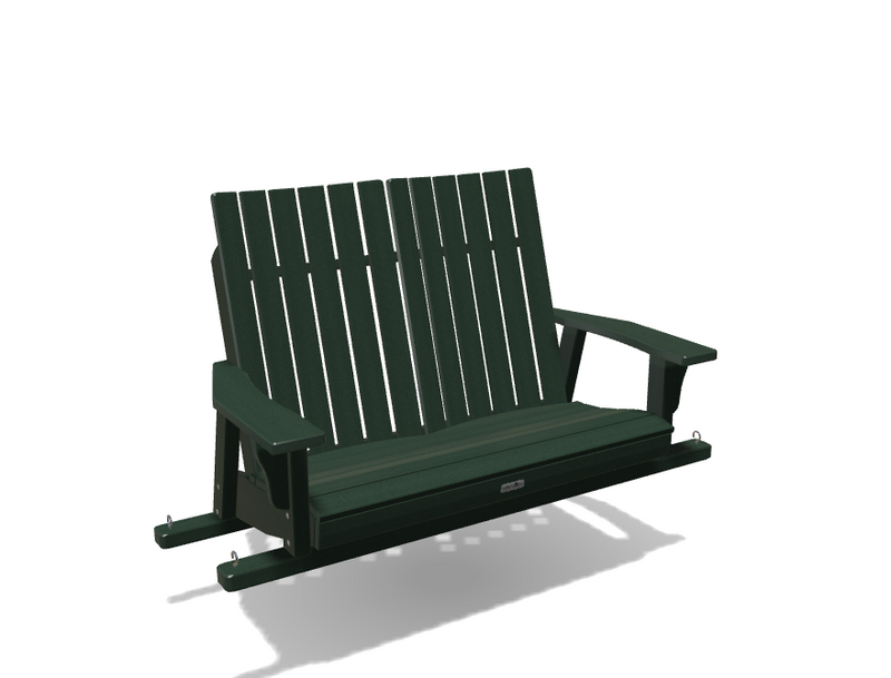 Krahn Love Seat Porch Swing - Square