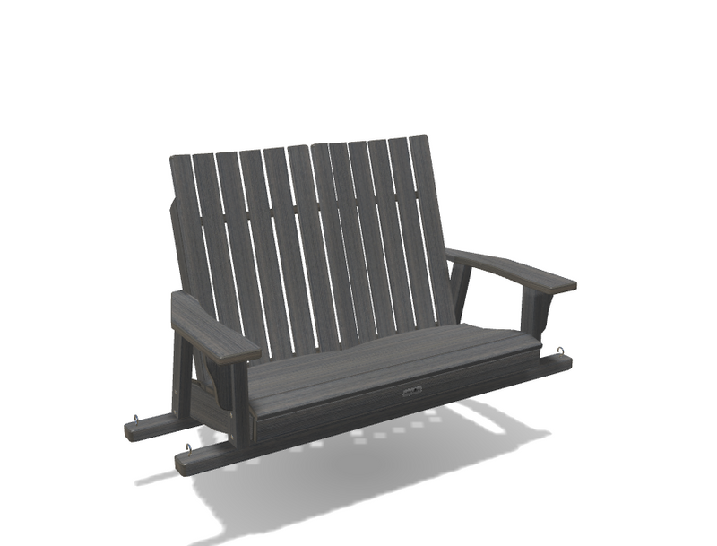 Krahn Love Seat Porch Swing - Square