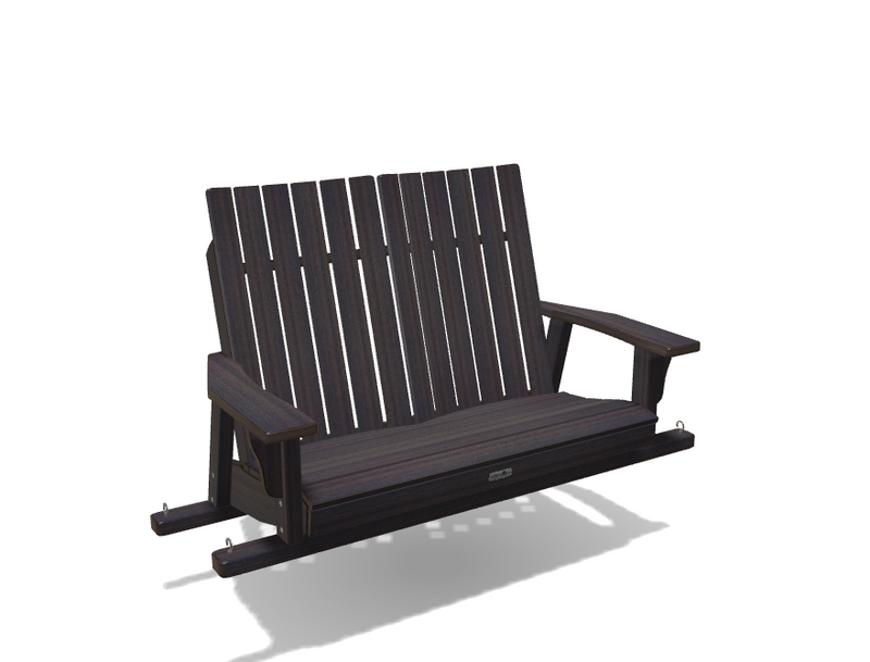 Krahn Love Seat Porch Swing - Square