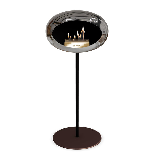 Le Feu Steel High Dome <br>Chromed Silver