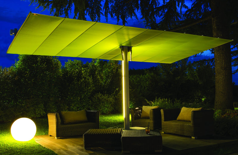 Flexy Twin Dual Shade Umbrella - MY OUTDOOR ROOM