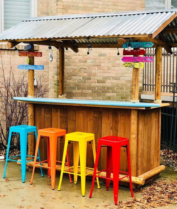 Tiki bar chairs clearance