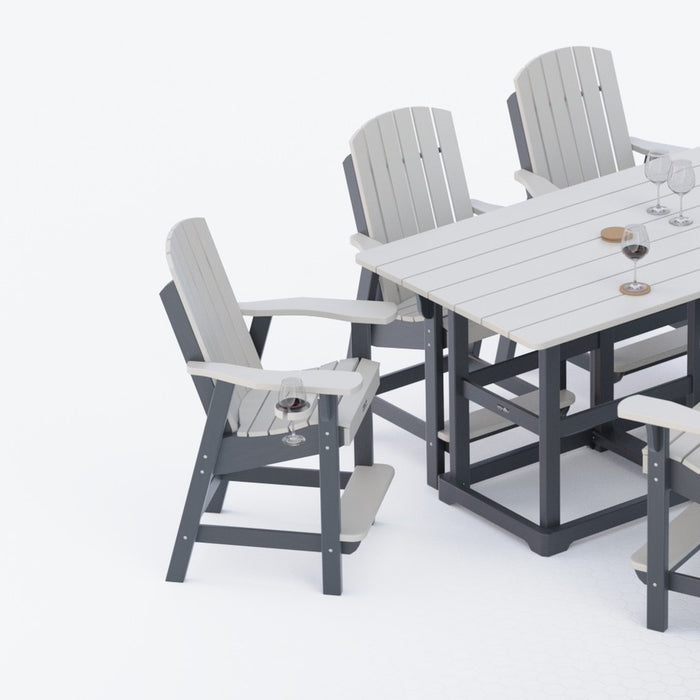 What is the difference between Dining, Bistro and Bar height chairs?