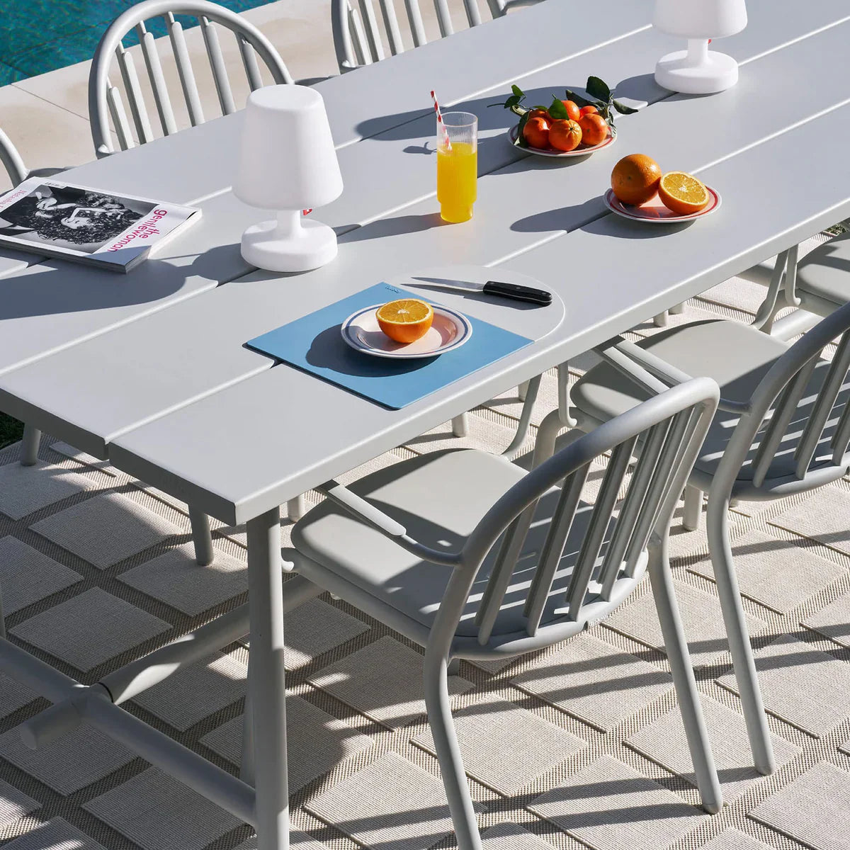 Aluminum furniture