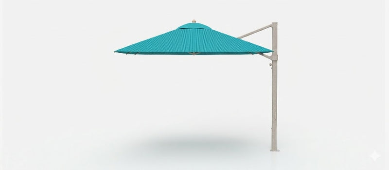 Frankford Aurora Cantilever Umbrella - Fiberglass - 10' Square