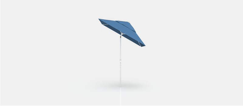 Frankford Monterey Fiberglass Market - Crank Lift Auto Tilt - 6.5' Square
