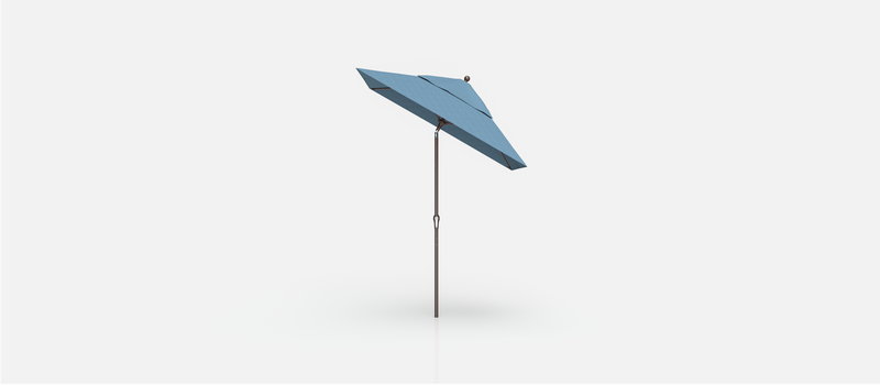 Frankford Monterey Fiberglass Market - Crank Lift Auto Tilt - 6.5' Square