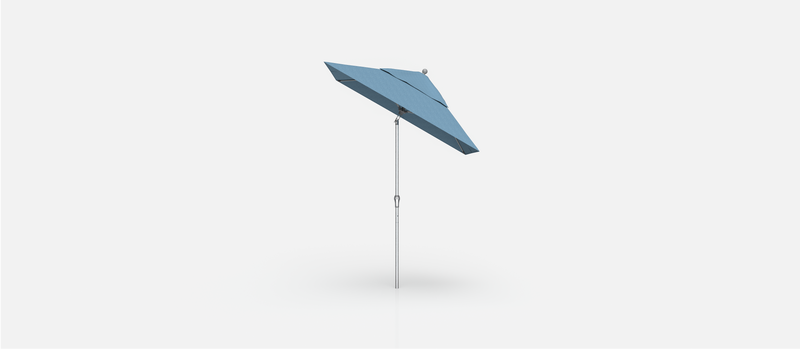 Frankford Monterey Fiberglass Market - Crank Lift Auto Tilt - 6.5' Square