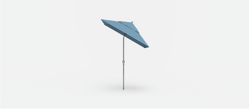 Frankford Monterey Fiberglass Market - Crank Lift Auto Tilt - 6.5' Square