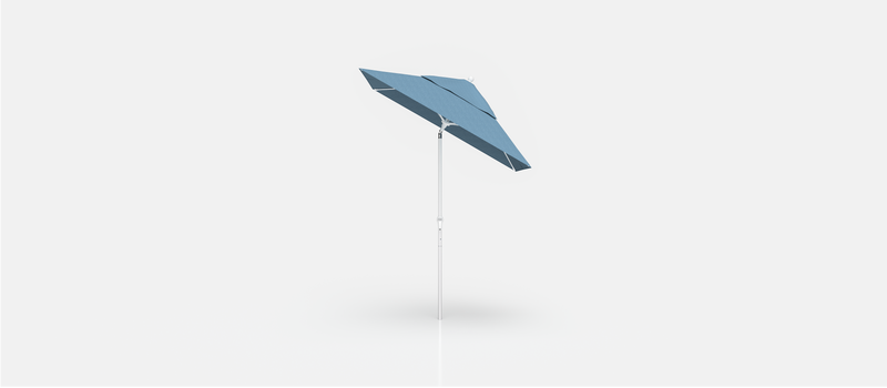 Frankford Monterey Fiberglass Market - Crank Lift Auto Tilt - 6.5' Square