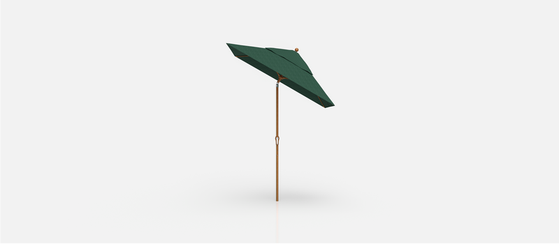Frankford Monterey Fiberglass Market - Crank Lift Auto Tilt - 6.5' Square
