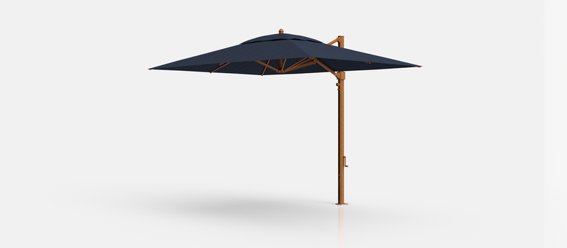Frankford Aurora Cantilever Umbrella - Fiberglass - 8.5' x 11' Rectangle