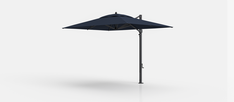 Frankford Aurora Cantilever Umbrella - Aluminum - 8.5' x 11' Rectangle