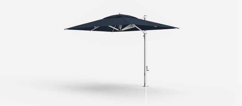 Frankford Aurora Cantilever Umbrella - Aluminum - 8.5' x 11' Rectangle