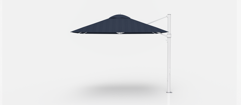 Frankford Aurora Cantilever Umbrella - Fiberglass - 10' Square