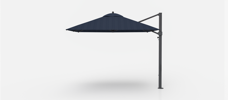 Frankford Aurora Cantilever Umbrella - Aluminum - 10' Square