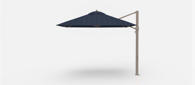 Frankford Aurora Cantilever Umbrella - Aluminum - 10' Square