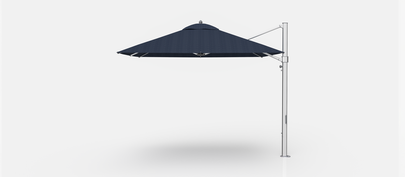 Frankford Aurora Cantilever Umbrella - Aluminum - 10' Square