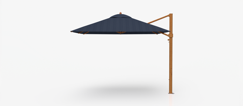 Frankford Aurora Cantilever Umbrella - Aluminum - 10' Square