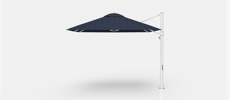 Frankford Aurora Cantilever Umbrella - Aluminum - 10' Square