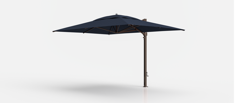 Frankford Eclipse Designer Cantilever Umbrella - 10' x 13' Rectangle