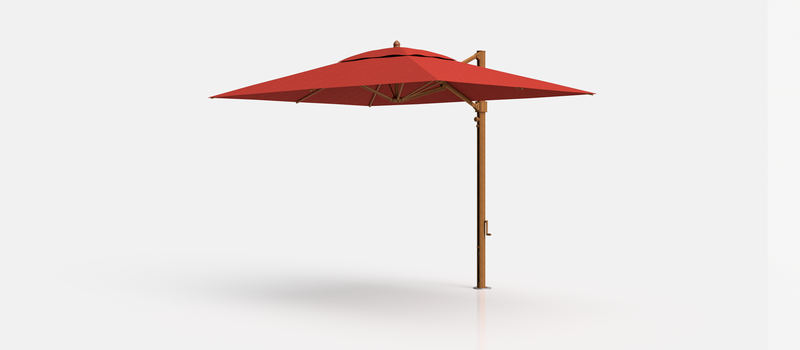Frankford Aurora Cantilever Umbrella - Fiberglass - 8.5' x 11' Rectangle