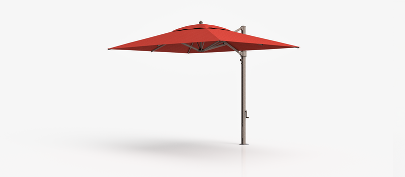 Frankford Aurora Cantilever Umbrella - Aluminum - 8.5' x 11' Rectangle