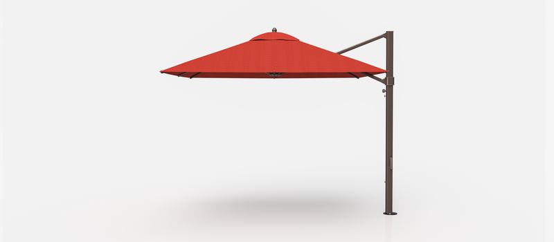 Frankford Aurora Cantilever Umbrella - Aluminum - 10' Square