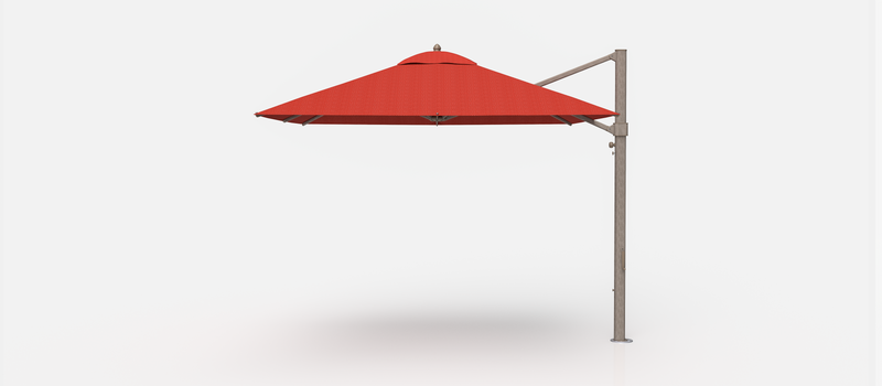 Frankford Aurora Cantilever Umbrella - Aluminum - 10' Square