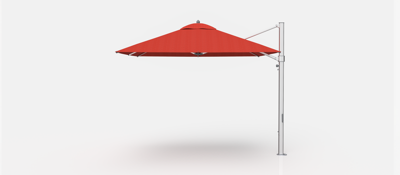 Frankford Aurora Cantilever Umbrella - Aluminum - 10' Square