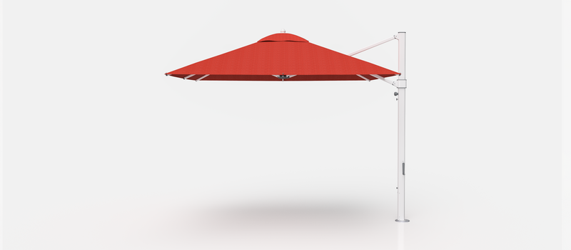 Frankford Aurora Cantilever Umbrella - Aluminum - 10' Square