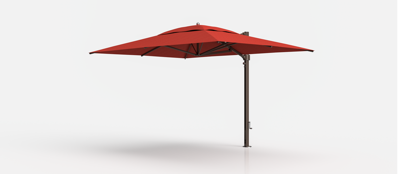 Frankford Eclipse Designer Cantilever Umbrella - 10' x 13' Rectangle