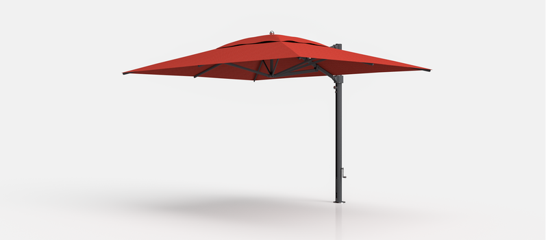 Frankford Eclipse Designer Cantilever Umbrella - 10' x 13' Rectangle