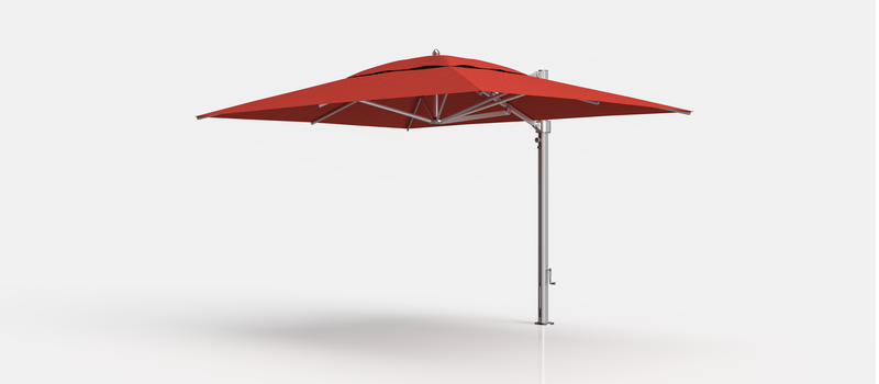 Frankford Eclipse Designer Cantilever Umbrella - 10' x 13' Rectangle