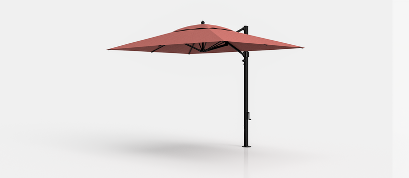 Frankford Aurora Cantilever Umbrella - Fiberglass - 8.5' x 11' Rectangle