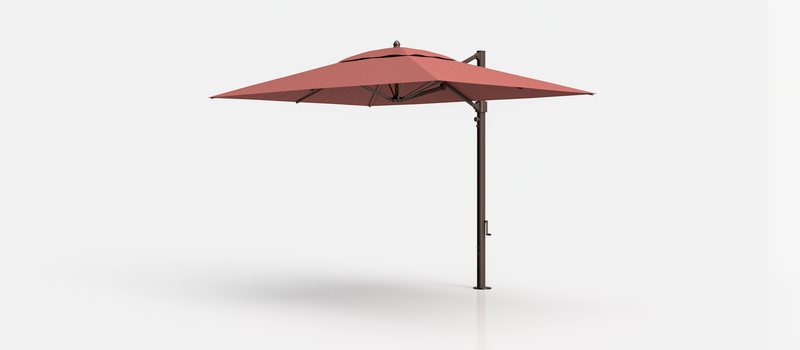 Frankford Aurora Cantilever Umbrella - Fiberglass - 8.5' x 11' Rectangle