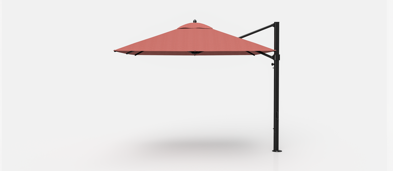 Frankford Aurora Cantilever Umbrella - Aluminum - 10' Square
