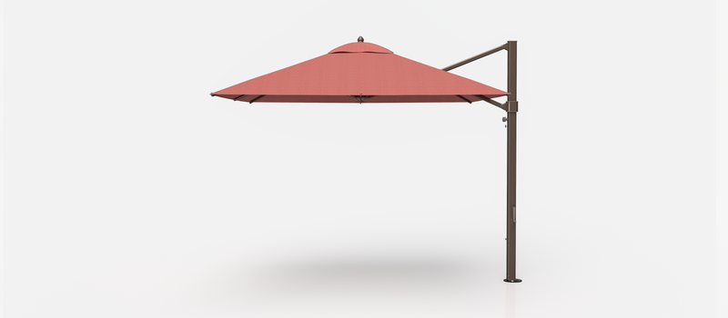 Frankford Aurora Cantilever Umbrella - Aluminum - 10' Square