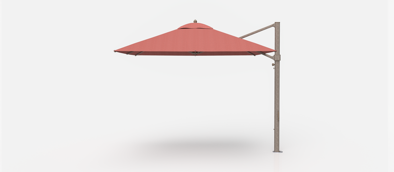 Frankford Aurora Cantilever Umbrella - Aluminum - 10' Square